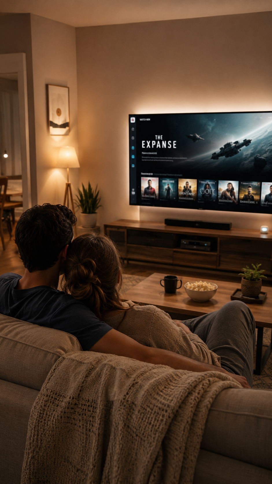 Homeowners enjoying their space after PrimeHaus home setup